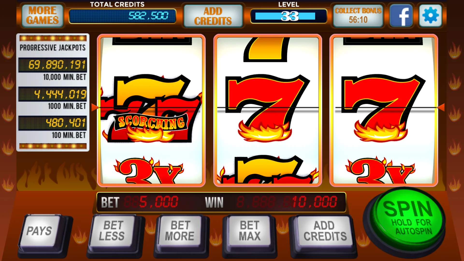 Cash master slots
